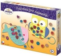 Detoa borduurset dieren junior karton/hout 41 delig - thumbnail