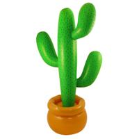 Opblaasbare cactus - 87 cm - decoraties - versiering - Mexico of Tropische Hawaii thema - PVC