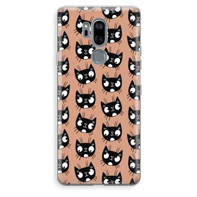 Kat: LG G7 Thinq Transparant Hoesje