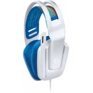 Logitech-G G335 Wit Bedrade Gaming Headset