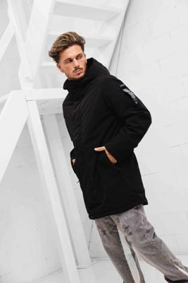Pure Path ActiveFlex Parka Winterjas Heren Zwart - Maat XL - Kleur: Grijs | Soccerfanshop