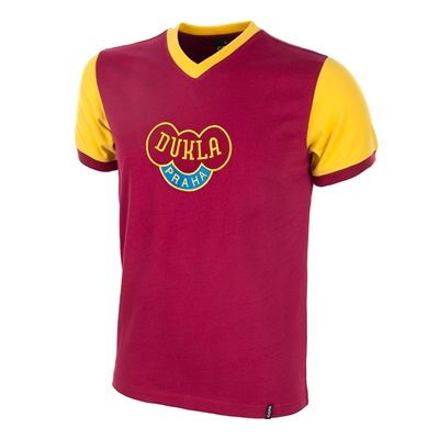 Dukla Praag retro voetbalshirt 1960's