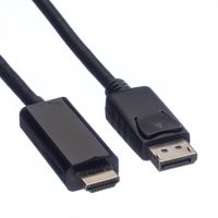 VALUE 11.99.5785 video kabel adapter 1 m DisplayPort Zwart - thumbnail