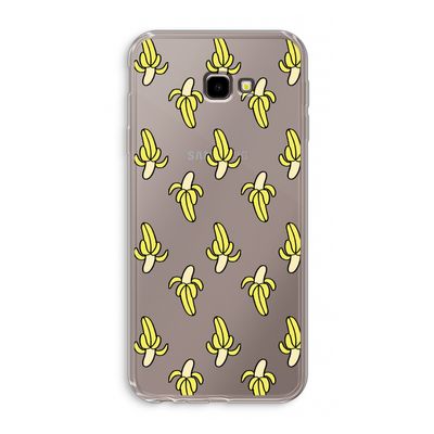 Bananas: Samsung Galaxy J4 Plus Transparant Hoesje