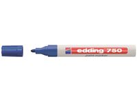 Viltstift edding 750 lakmarker rond blauw 2-4mm