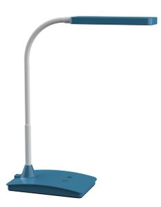 Bureaulamp MAUL Pearly LED colour vario dimbaar atlantic blue