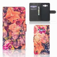 Samsung Galaxy J7 2016 Hoesje Bosje Bloemen