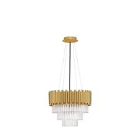 Lyora HanglampMagnolia goud met kristal Ø 39cm - 9824080