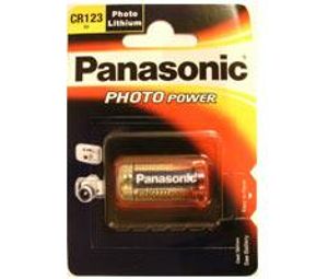 Panasonic CR123, 3 volt Photo Lithium batterij