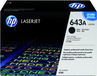 HP 643A originele zwarte LaserJet tonercartridge