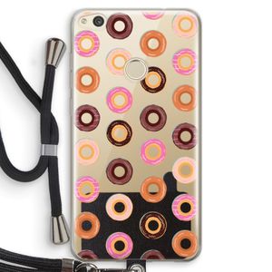 Donuts: Huawei Ascend P8 Lite (2017) Transparant Hoesje met koord
