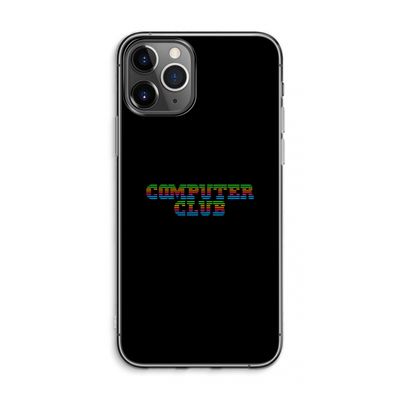 Retro: iPhone 11 Pro Max Transparant Hoesje