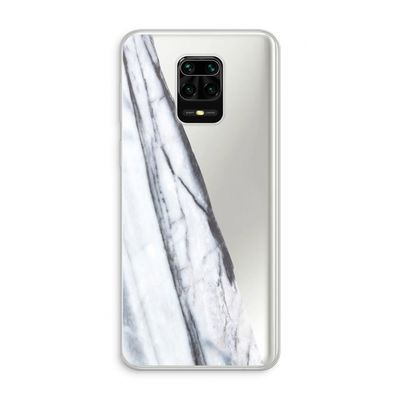 Gestreepte marmer: Xiaomi Redmi Note 10 Lite Transparant Hoesje
