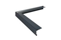 Aluminium Buitenhoek Antraciet RAL7016 - 60 x 64 x 500 mm