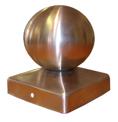 Waelbers Paalornament 71mm met kogel KOPER - 25 Stuk(s) - 42011KR.09