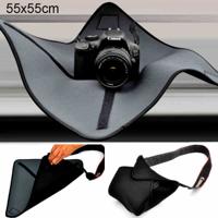Schokbestendige neopreen tas magische Wrap deken voor Canon / Nikon / Sony cameralens formaat: 55 x 55cm