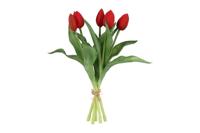 Decostar boeket Tulipa S 30 cm rood