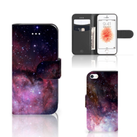 Book Case voor Apple iPhone 5 | 5s | SE Galaxy - thumbnail