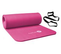 Fitnessmat / trainingsmat NBR RS Sports l roze l 180 x 60 x 1,5 cm