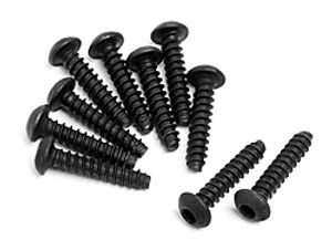 Tp. button head screw m3x14mm (10pcs)