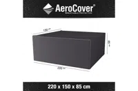 AeroCover | Tuinsethoes 220 x 150 x 85(h) cm - thumbnail