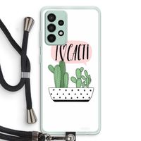 I love cacti: Samsung Galaxy A52s 5G Transparant Hoesje met koord