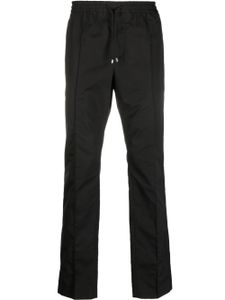 Valentino Garavani pantalon droit à lien de resserrage - Noir