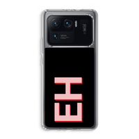 Monogram: Xiaomi Mi 11 Ultra Transparant Hoesje Monogram: Xiaomi Mi 11 Ultra Transparant Hoesje