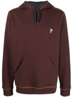 PS Paul Smith hoodie Artist à motif zébré - Marron - thumbnail