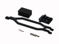 Hold down, battery/ hold down retainer/ battery post/ foam spacer/ angled body clip (TRX-5827X)