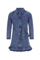 B.Nosy winter jurk meisjes - blauw - Dilan - denim