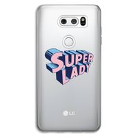Superlady: LG V30 Transparant Hoesje