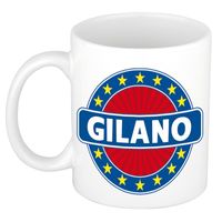 Voornaam Gilano koffie/thee mok of beker   - - thumbnail