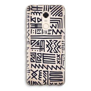 Marrakech print: Xiaomi Redmi 5 Transparant Hoesje