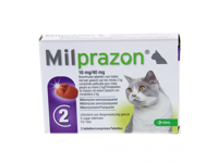 Milprazon ontworming grote kat 16mg - 2 tabletten