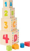 ABC Kubus blokken + letters en vormen ABC Kubus blokken + letters en vormen