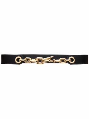 Rabanne ceinture en chaîne XL - Noir
