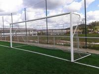 SET 2 NETS SOCCER 11 3MM LINE PREMIUM