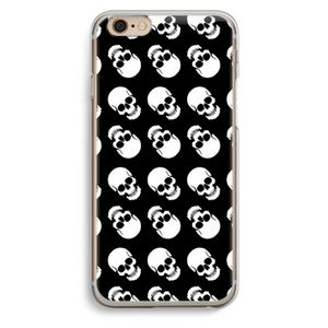 Musketon Skulls: iPhone 6 / 6S Transparant Hoesje