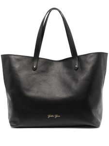 Golden Goose logo-print tote bag - Noir