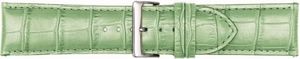 Horlogeband Poletto 454S.08.24 Leder Lichtgroen 24mm