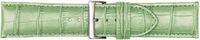 Horlogeband Poletto 454S.08.24 Leder Lichtgroen 24mm