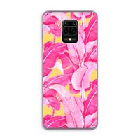 Pink Banana: Xiaomi Redmi Note 9 Pro Transparant Hoesje