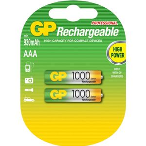 GP Batteries AAA Oplaadbare batterij Nikkel-Metaalhydride (NiMH)