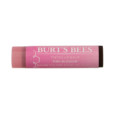 Burt's Bees Getinte lippenbalsem Pink blossom 4.3 Gram