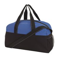 Sporttas model Fitness Master - 45 x 19 x 26 cm - blauw/zwart