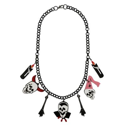 Collectif Skeleton Boo-Gie Ketting Multi