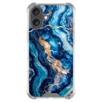 iPhone 16 shockproof hoesje - Ocean marble