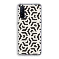 Crazy pattern: OnePlus Nord CE 5G Transparant Hoesje - thumbnail