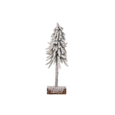 Decoris Kunstkerstboom sneeuw op stam ø15xh45cm
